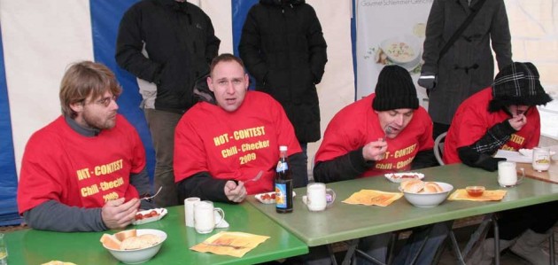 Erstes unterfränkisches Chili-Wettessen Erstes unterfränkisches Chili-Wettessen