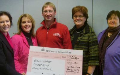 Frauen-Union überreicht Spende an Erich-Kästner-Kinderdorf in Oberschwarzach