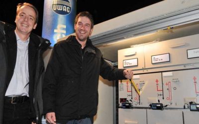 Energie für Motten fließt jetzt über das ÜWAG-Netz