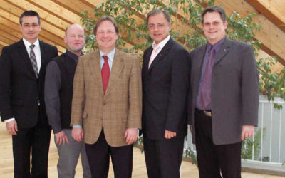 Bundestagsabgeordneter Spatz und Landrat tauschen sich aus