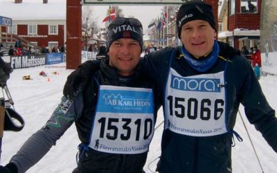 Schwierige Wetterbedingungen beim Vasalauf 2010