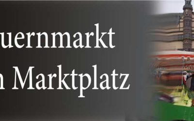 Bauernmarkt mit Fisch aus der Rhön