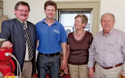 Gerhard Eck eröffnete den Mühlentag