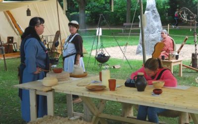 Walpurgisgericht tagte im Oberndorfer Pfister-Park