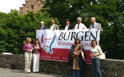 Vier Burgen erblühen für einen Tag zu neuem Leben