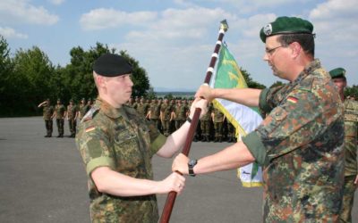 Hammelburg: Chefwechsel bei der Rekrutenkompanie 1