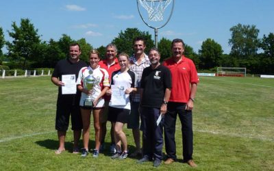 Sparkassen-Pokal 2010 für Korbball Jugend 19-Mann-schaften: TSV Bergrheinfeld holt sich erneut den Pokal