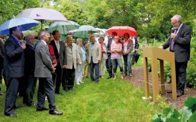 Bei Fischers im Garten