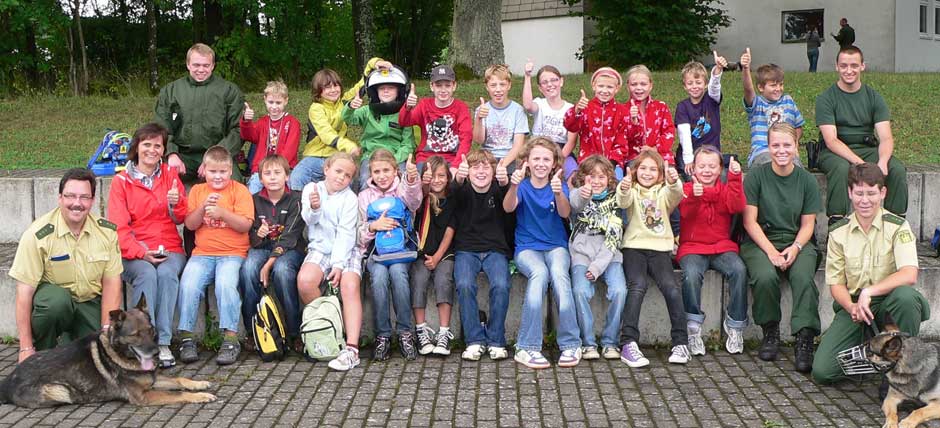 Besuch beim Bundespolizeiaus- und -fortbildungszentrum Oerlenbach