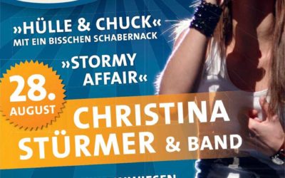 Der nächste Open-Air-Livehammer in Knetzgau: Christina Stürmer