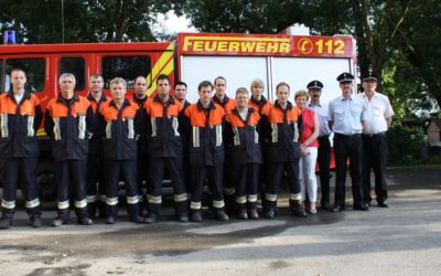 12 Geldersheimer Feuerwehrmänner legen Leistungsprüfung ab