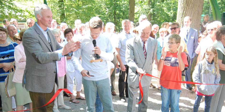Wallisanlage im Wildpark ist eingeweiht