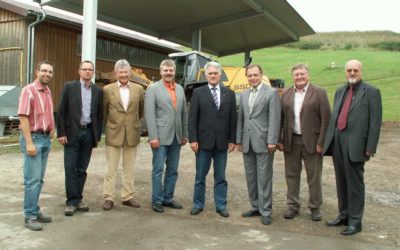 Delegation aus Osnabrück besichtigt die Biomüllvergärungsanlage