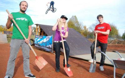 Dirtpark neben dem Schweinfurter Wildpark soll im Frühjahr 2011 eröffnen