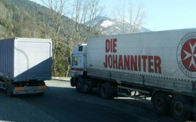 Die Antenne Bayern Weihnachtstrucker sind wieder unterwegs