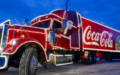 Coca-Cola Weihnachtstour in Schweinfurt
