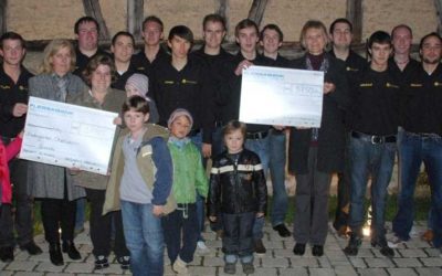 Dorfjugend Oberwerrn spendete den Septemberfest-Gewinn