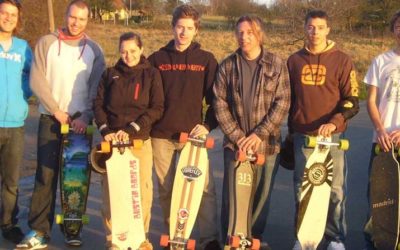 Surfen auf dem Feldweg