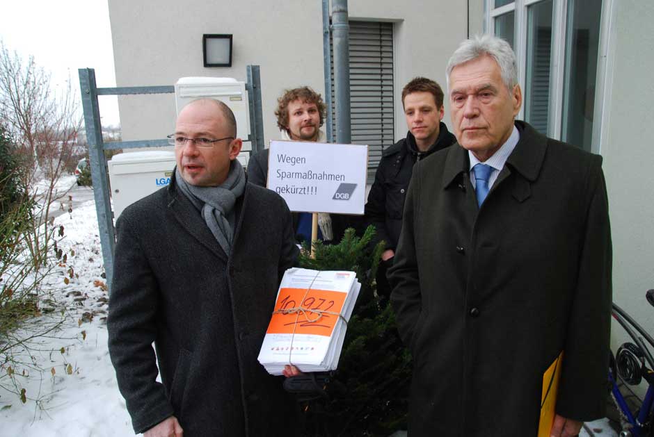 Gewerkschaftsvertreter trafen MdB Michael Glos