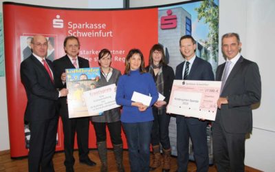 Sparkasse: 17.500 Euro für 35 Kindergärten