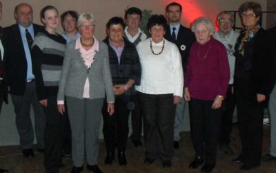 BRK Bereitschaft Werneck ehrt verdiente Helfer
