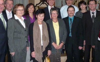 Sparkasse Schweinfurt ehrte in 2010 insgesamt 32 Jubilare für 1.040 Jahre treue Dienstjahre