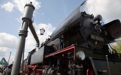 Saisonstart im Deutschen Dampflokomotiv-Museum Neuenmarkt