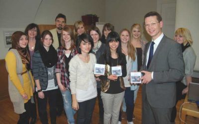 OMG-Schülerinnen drehen Werbe-Videoclips für Ausbildungsberufe der Stadt Schweinfurt