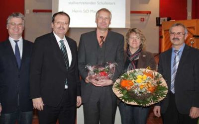 Amtseinführung des Stellvertretenden Schulleiters am Staatlichen Beruflichen Schulzentrum Alfons Goppel
