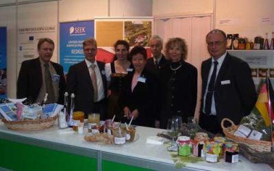 Schweinfurter Messestand in Seinäjoki
