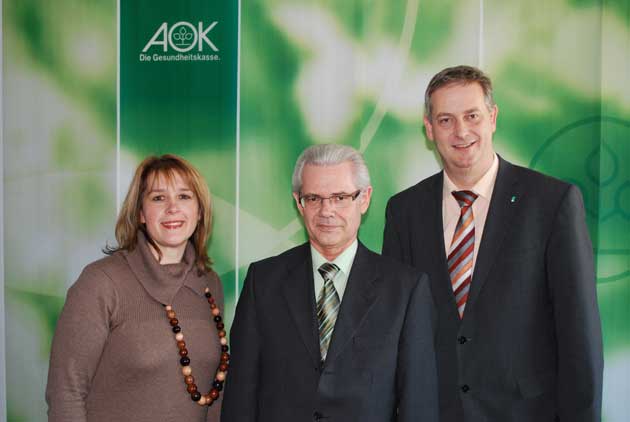 AOK verabschiedet Edgar Schmitt