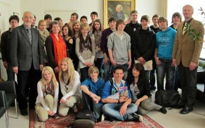 Lernort Regierung 2011: Private Wirtschaftsschule O. Pelzl beim Regierungspräsidenten zu Gast