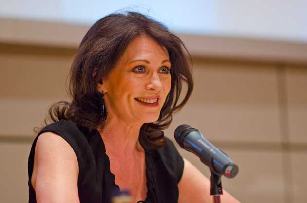 Iris Berben im Sparkassen-Kundenforum