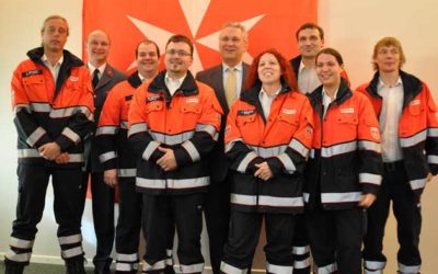 Würzburger Malteser Helfer geehrt