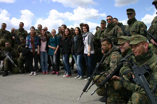 Girls´Day – Mädchen-Zukunftstag 2011 an der Infanterieschule