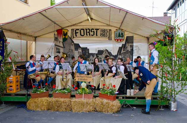 Bläsertreffen und Historisches Altdorffest in Forst