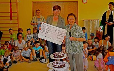 Bergrheinfeld: AWO spendet 1000 Euro für die Kita