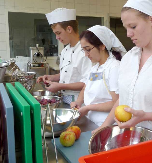 Das Berufliche Schulzentrum Alfons Goppel legt Wert auf regionale Produkte