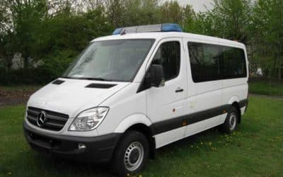 Neuer Kommandowagen des Zivilschutzes für das Sanitäts- und Betreuungs- Hilfeleistungskontingent Unterfranken