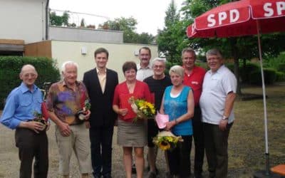 Ehrungen bei der SPD Geldersheim