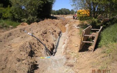 Neubau Wasserleitungstrasse Thulba-Reith