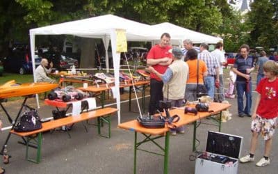 Sommerfest mit Flohmarkt und Modellflugschau