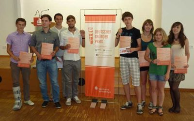 Deutscher Gründerpreis: Schülerteam „Defensor GmbH“ vom Bayernkolleg und „Green Zone“ vom Walther-Rathenau-Gymnasium teilen sich den ersten Platz