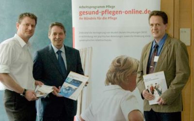 Aktionsbündnis für besseren Arbeitsschutz für Pflegekräfte in Unterfranken