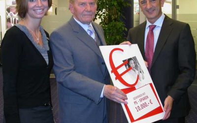 Klaus Posselt gewinnt Hauptpreis aus dem PS-Sparen über 10.000 Euro