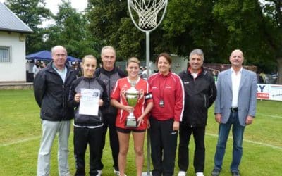 Sparkassen-Pokal 2011 für Korbball Jugend-Mannschaften: TSV Bergrheinfeld holt zum dritten Mal in Folge den Wanderpokal