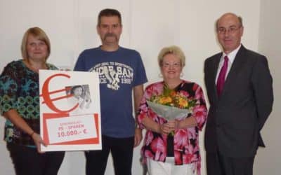 PS-Gewinner bei der Sparkasse Schweinfurt – Klaus Bendel gewinnt Hauptpreis aus dem PS-Sparen über 10.000 Euro