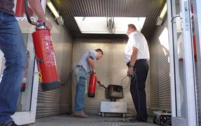 Sparkasse Schweinfurt schult Brandschutzhelfer