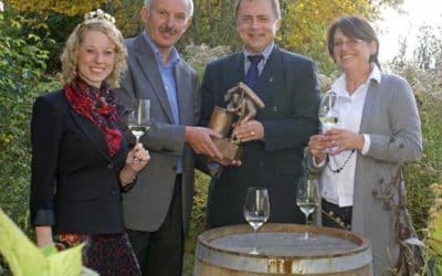 Weingut Dereser erhält den Wein-Ehrenpreis des Landkreises Schweinfurt