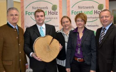 Netzwerk Forst und Holz für ganz Unterfranken von Leader bewilligt